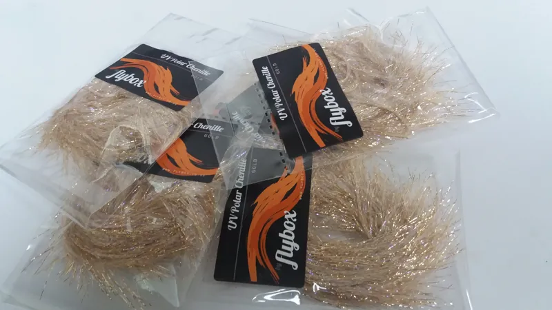 Flybox UV Polar Chenille in UV Gold-2